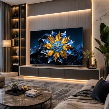 شاشة تي سي ال 55 بوصة QLED 120Hz