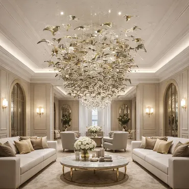 ثريا زمردة الطيف المستطيلة 160×100 سم – زيتي شفاف