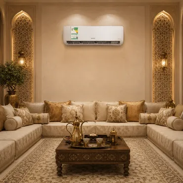 مكيف بيسك سبليت إنفرتر 1 طن حار بارد واي فاي ذكي